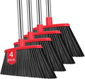 NACENA Heavy Duty Broom, 55 Inch Long Handle Outdoor Large Angle Brooms by NACENA