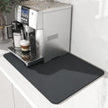 AMOAMI Dish Drying Mat for Kitchen Counter-Coffee Mat Bar Accessories, Hide by AMOAMI