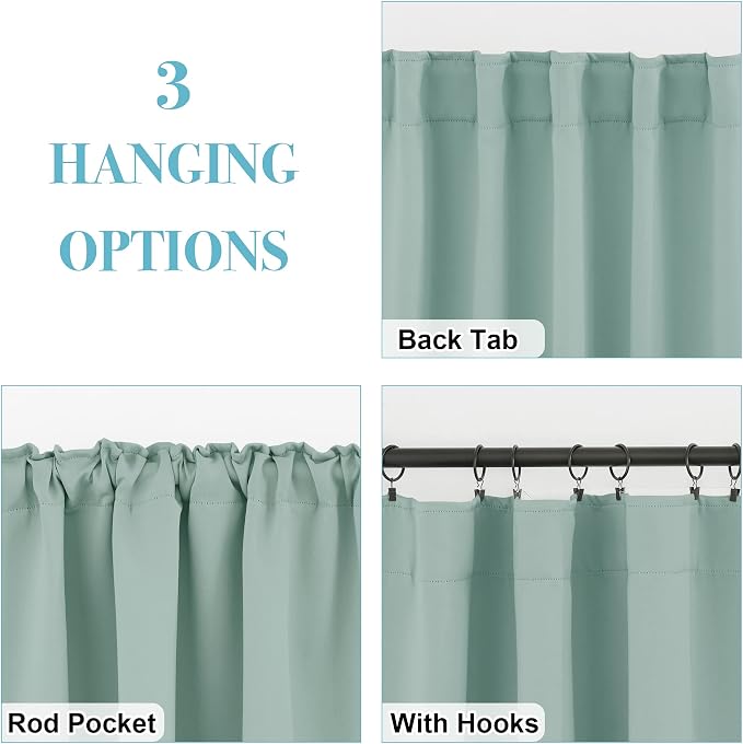 RYB HOME Small Window Curtains - Image 7