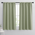 RYB HOME Small Curtains for Bathroom Window, Heavy Duty Thick Privacy Panels by RYBHOME