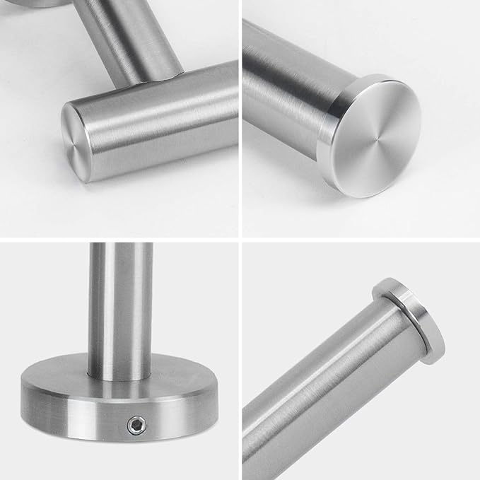 NearMoon Bathroom Toilet Paper Holder, Premium SUS304 Stainless Steel Rustproof - Image 4