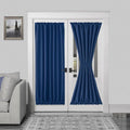 DWCN French Door Curtains – Rod Pocket Thermal Blackout Curtain by DWCN