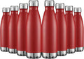 HASLE OUTFITTERS 17oz Stainless Steel Water Bottles Bulk, Vacuum Insulated by HASLEOUTFITTERS