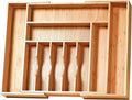 Umilife Extra Large Expandable Kitchen Siverware Utensils Drawer Organizer by Umilife