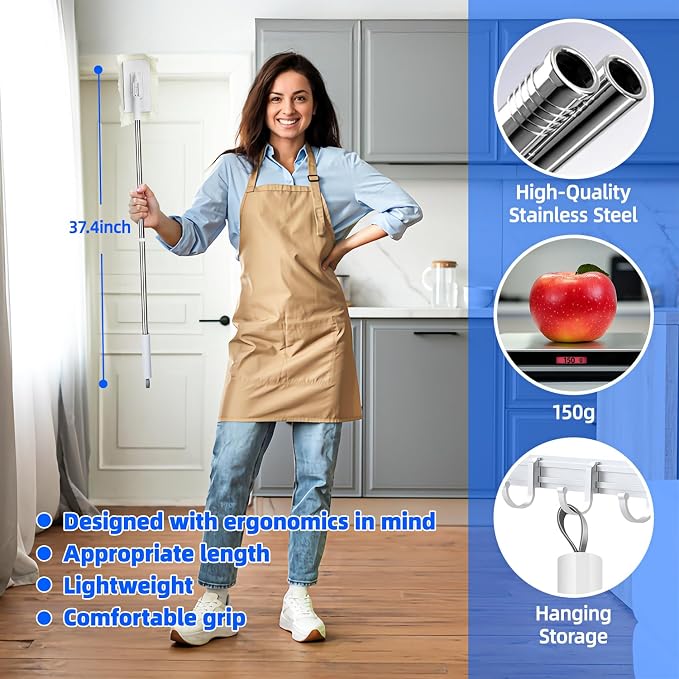 Mini Sweeper Mop No-Touch Dirty Cleaning Flat Dust Mop - Image 6