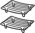 Bar Soap Dish Holder for Shower Bathroom Stainless Steel Rust Proof Self by GUUKAR