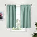 BGment Sage Green Blackout Curtains 45 Inches Long by BGment