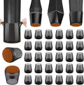 BALEINE 32 Pack Silicone Chair Leg Floor Protectors, Stool Leg Protectors Cap by BALEINE