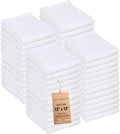 WHITEWRAP Dish Cloths Cotton| Kitchen Wash Cloth| Shop Towels Absorbent and by WHITEWRAP