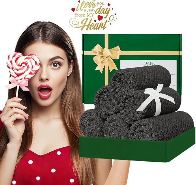 VOOVA & MOVAS Grey Washcloths - Image 6