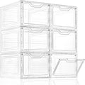 6 Pack Closet Organizers and Storage, Clothes Organizers and Storage, Plastic by Freebat