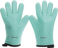 KITCHEN PERFECTION XL Silicone Smoker Oven Gloves-Extreme Heat Resistant BBQ by Kitchenperfection
