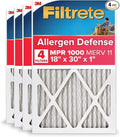 Filtrete 18x30x1 AC Furnace Air Filter, MERV 11, MPR 1000, Micro Allergen by Filtrete