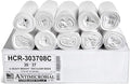 Aluf Plastics HCR-303708C High Density Star Sealed Coreless Roll Bags, 30 gal by AlufPlastics