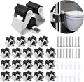 3-H Broom Hanger, Mop Holder Wall Mount 20 Pack, Broom Holder Wall Mount by 3-H