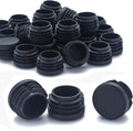 Furnigear Plastic Plugs Tubing End Caps Chair End Caps 1 3/16" Outside Bottom by Furnigear
