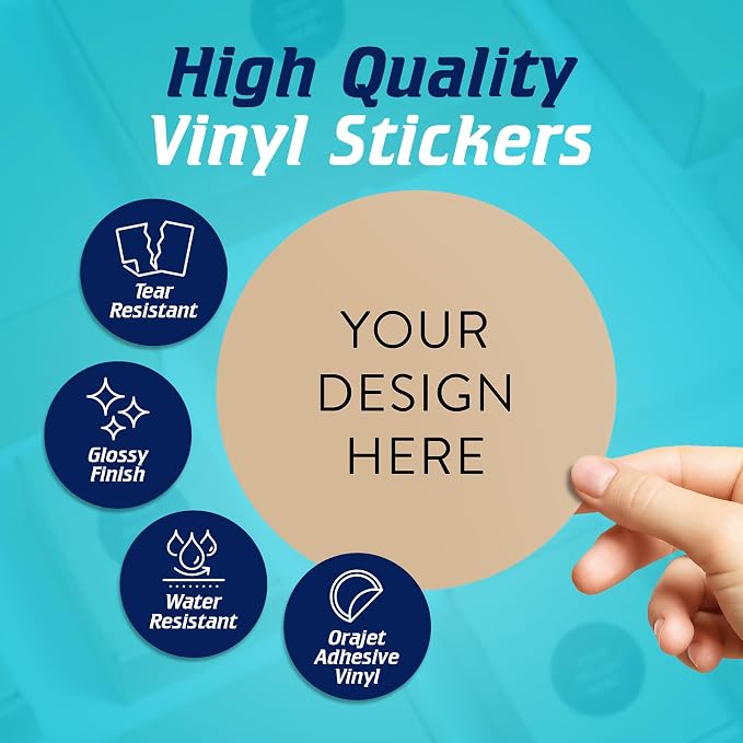 100 Custom Vinyl Stickers - Image 3