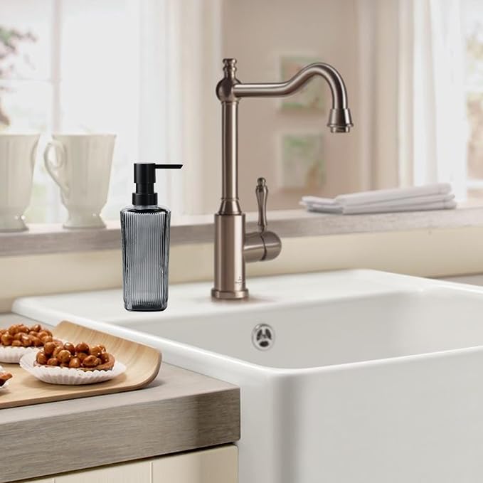 12 oz Glass Soap Dispenser - Image 7