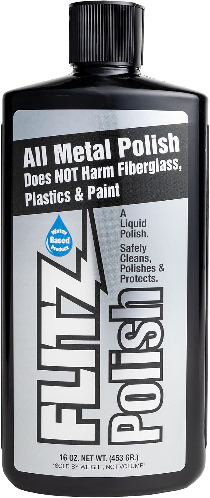 Flitz Multi Purpose Metal Polish Liquid - 16oz Bottle of USA-Made Tarnish by FlitzInternationalLTD