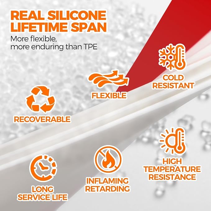 Holikme Door Draft Stopper Under Door Draft Blocker Insulator Doors Sweep - Image 3