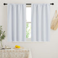 RYB HOME 45 inch Curtains for Kitchen Room Darkening Privacy Mini Curtain for by RYBHOME