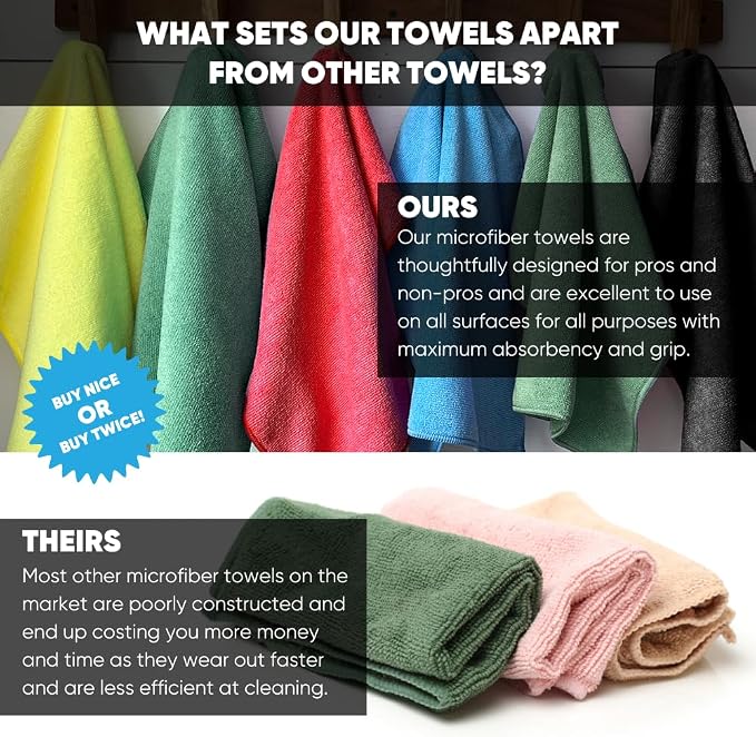 Microfiber Wholesale All Purpose Microfiber Towels - Image 3