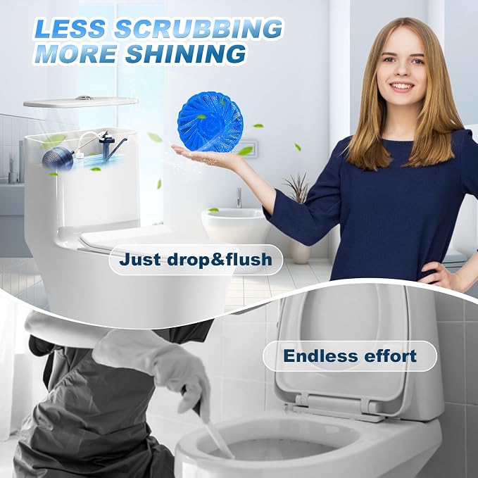 KIISIISO Multipurpose Bathroom Cleaners, 54 Pack Commercial & Household Toilet - Image 4