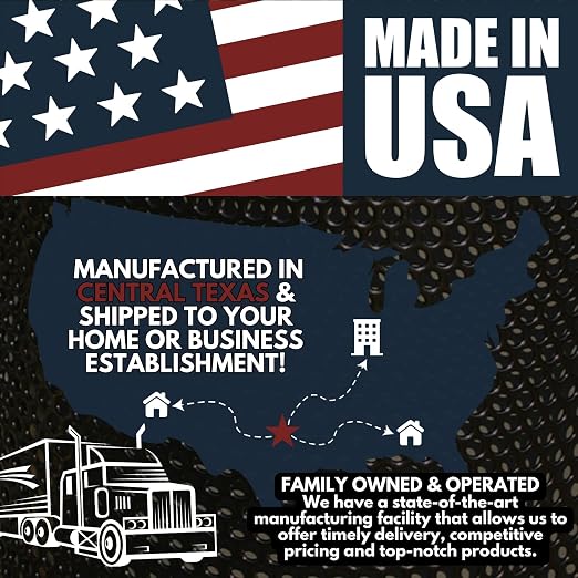 COATEDOUTDOORFURNITURE RDT-TXTGRN Heavy Duty 32 Gallon Round Trash Receptacle - Image 3
