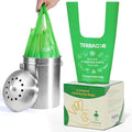 Compost Bags, Handle Tie Food Scrap Bags 3 Gallon, Certified by BPI and ASTM by TerracorPackaging
