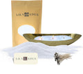 LILY LADUE Sand Candle Kit - 1Lb/16Oz Pearled Candles Sand and Wicks by Unknown