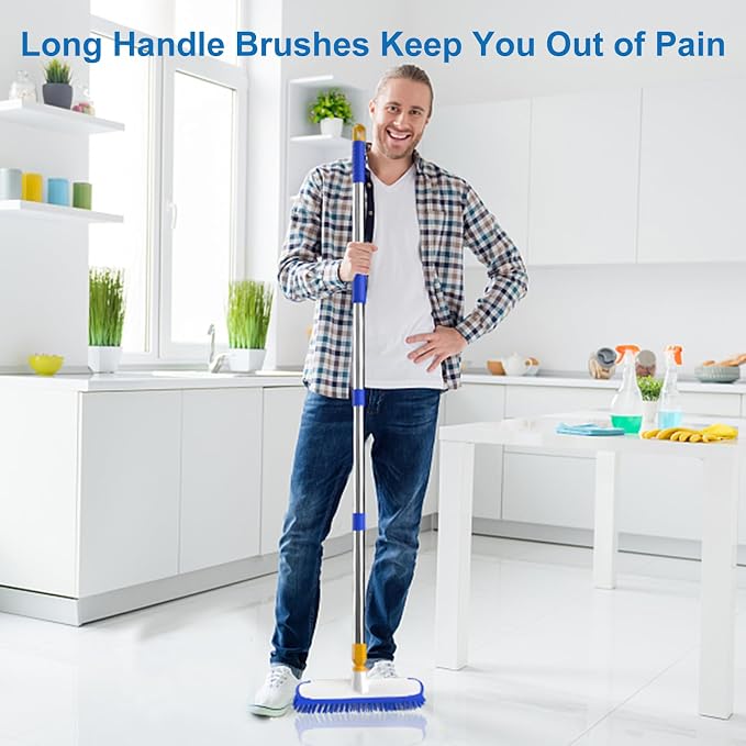 ITTAR 12" Wide Floor Scrub Brush - Image 2