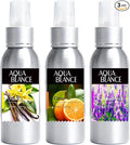 Fragrant Room Spray, 3 x 3.4 fl oz, Air Fresheners Odor Eliminator by AQUABLANCE