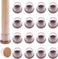 Ezprotekt 24 Pcs Clear Silicone Chair Leg Floor Protectors by VisittheEzprotekt