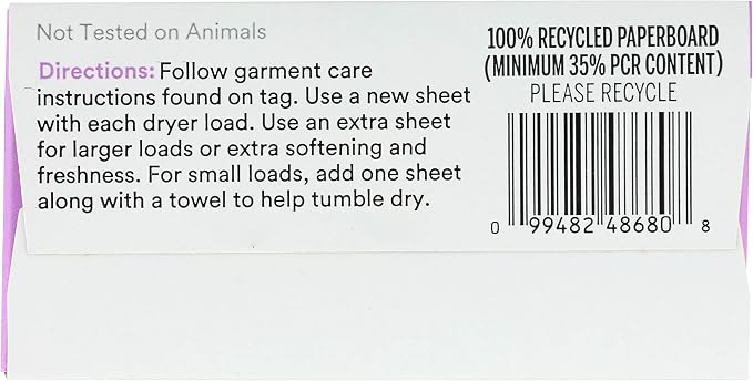 365 by Whole Foods Market, Lavender Fabric Softener Sheets 80 Count - Image 4