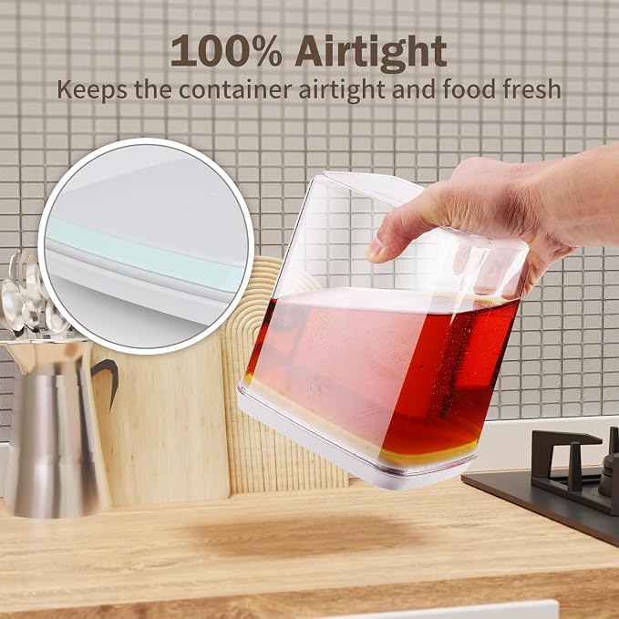 Pop Food Storage Containers Set Airtight Food Storage Containers - Image 4