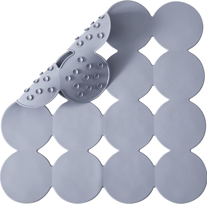 Square Shower Mat Nonslip by Webos