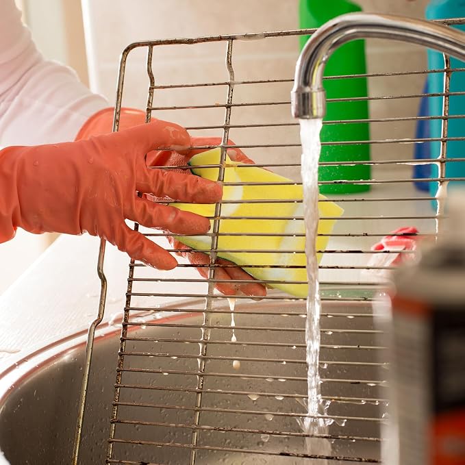 Tanlade 600 Pcs Individually Wrapped Dishwashing Sponge Bulk Non Scratch Scrub - Image 5