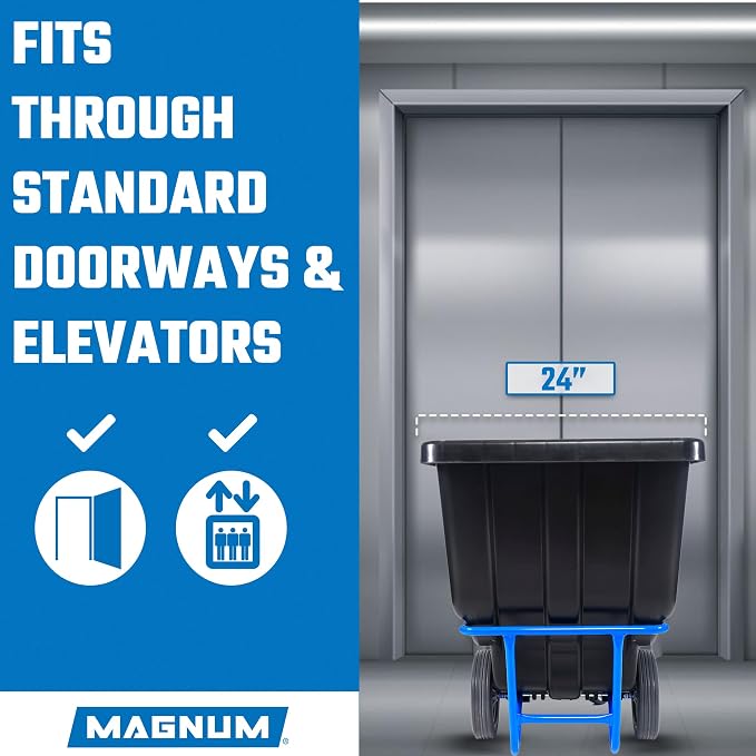 Tilt Truck, 1/2 Cu. Yd. Capacity Dump Cart - Image 4