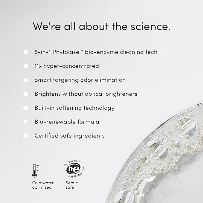 Dirty Labs | Scent Free | Bio Enzyme Liquid Laundry Detergent | 80 Loads | - Image 4