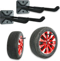 Wallmaster Wall Mount Garage Hooks, Garden Tools, Strollers and More by Wallmaster