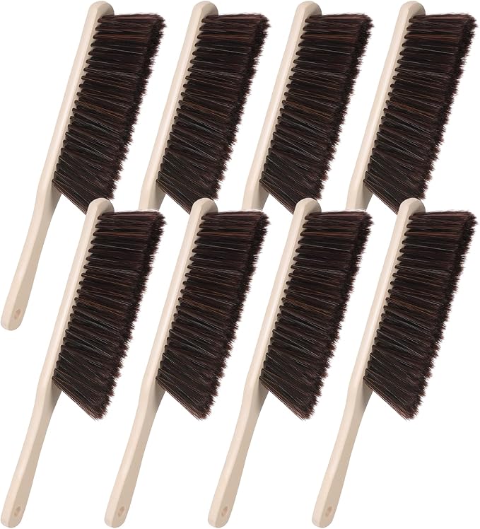8 Pieces Woooden Dust Brush Hand Broom Bulk Bench Brush by Unknown