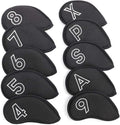 Montela Golf Iron Covers, Golf Iron Head Covers Mesh Golf Iron Covers Set 10pcs by montelagolf