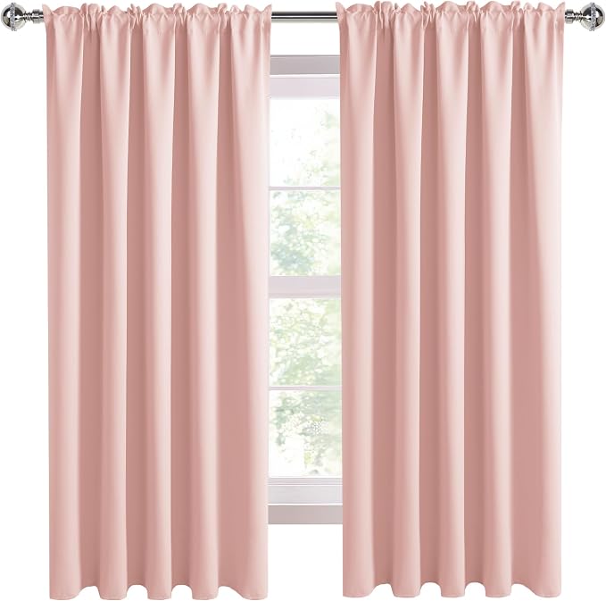 DWCN Blackout Curtains for Living Room Thermal Insulated, Energy Saving & Noise - Image 8