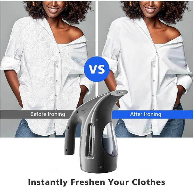 HiLIFE Steamer for Clothes, Portable Handheld Design, 240ml Big Capacity - Image 3