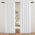 RYB HOME Blackout Curtains 80 inches Long Thermal Insulating Large Window by RYBHOME