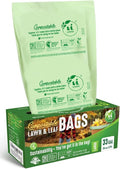 UNNI Compostable Lawn & Leaf Bags, 30-33 Gallon / 124 Liter, Extra Thick 1.1 by UNNI