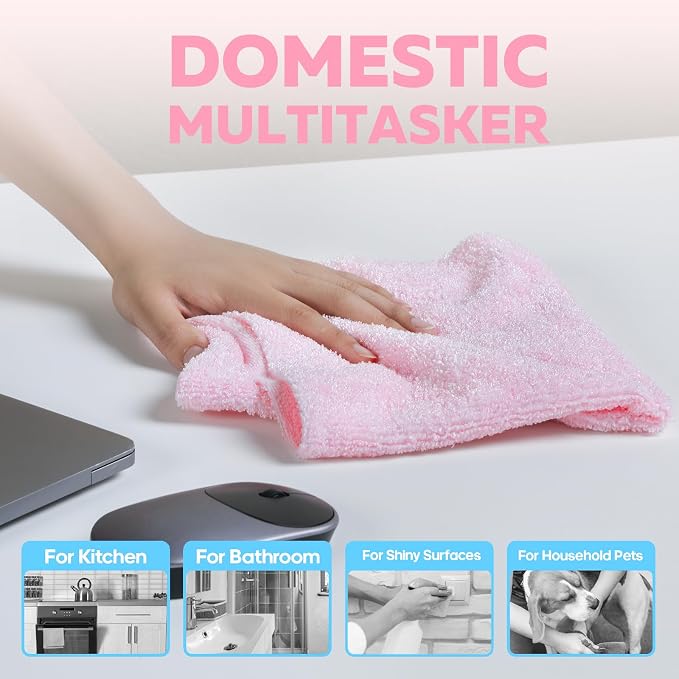 Fantasticlean XL Tear-Away Microfiber Cleaning Cloth Roll, Thick & Large - Image 3