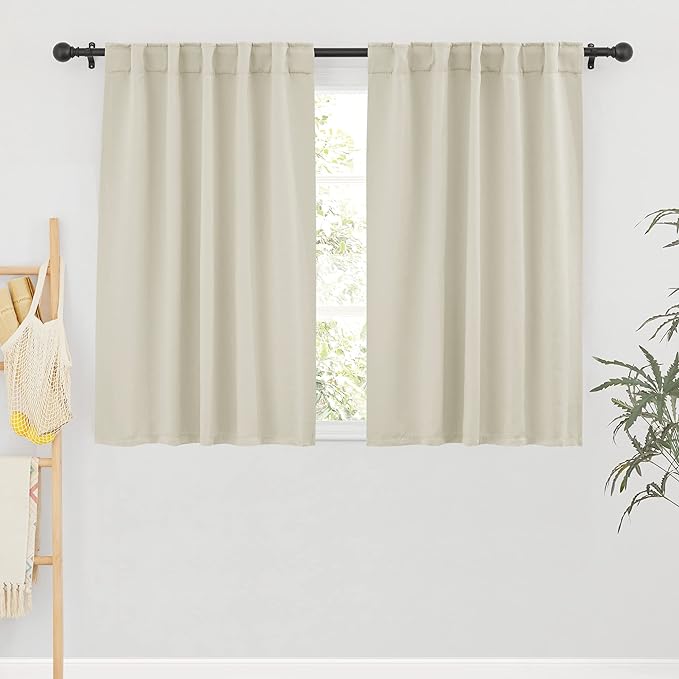 RYB HOME Blackout Curtains for Living Room Thermal Insulated Privacy Solar by RYBHOME