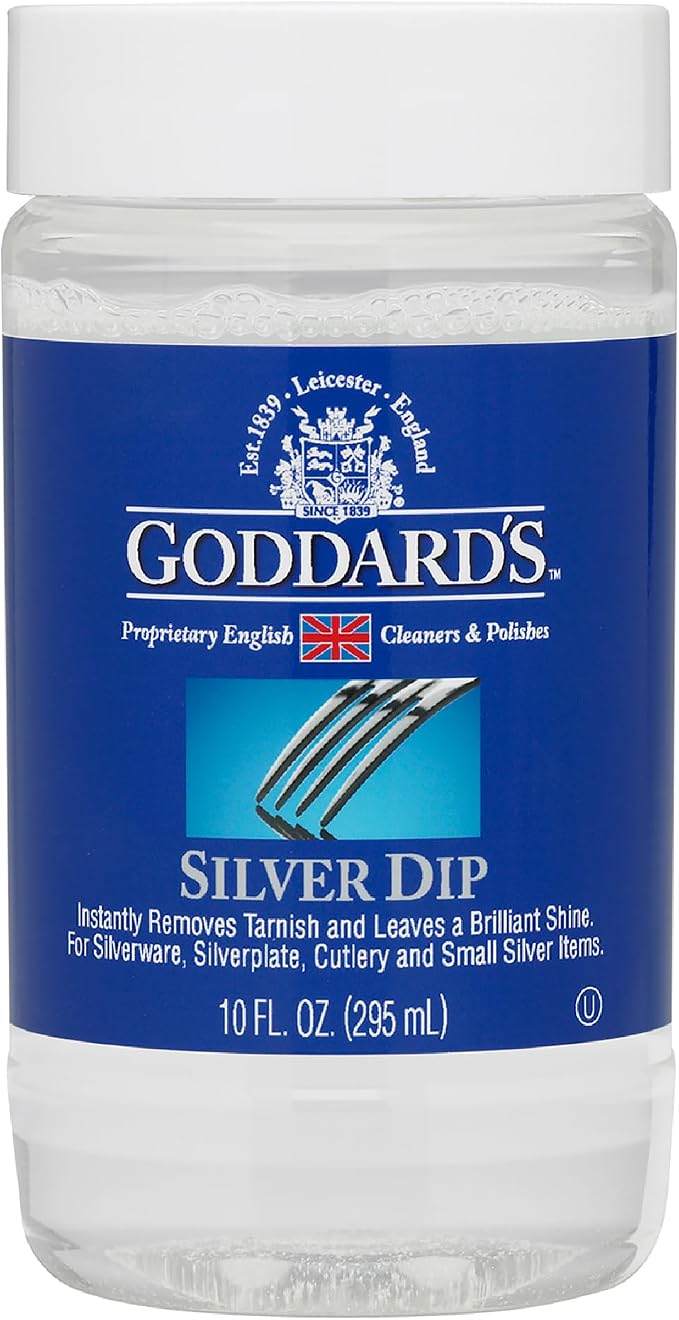 Goddard’s Silver Cleaner Dip – Silver Jewelry Cleaner Solution by GoddardsCleanersandPolishes