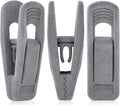 Grey Velvet Clips for Velvet Hangers by TOFIIGREM